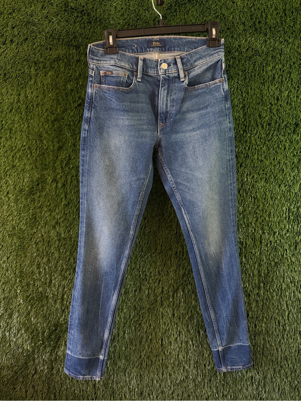 Ralph Lauren Women’s Faded Blue Skinny Jeans